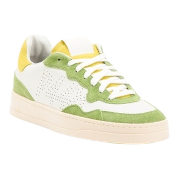 P448 Shoes - Women's P448 Made In Italy Leather Bali Color Block Sneakers size various